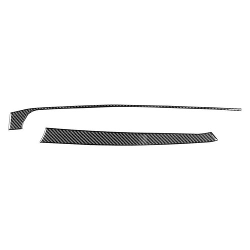 For Corvette C8 2020-24 Vinyl Carbon Fiber Console Co-Pilot Dashboard Cover Trim - Picture 2 of 8