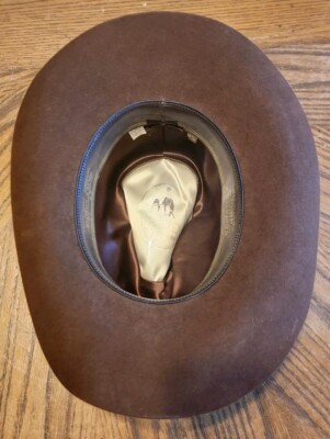 Resistol Self Conforming 4x Beaver XXXX Long Oval Cowboy Hat  display picture 2