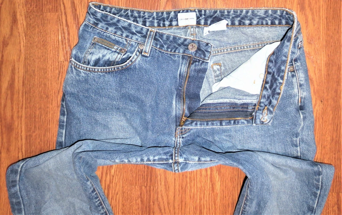 Calvin Klein Made in Mexico Size 11 Tall Blue Jeans