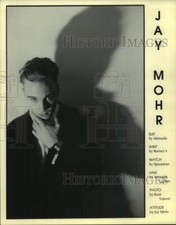 1992 Press Photo Jay Mohr to open for Sam Kinison - nop63558