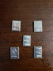 (5) 1 gram Silver Bar - Valcambi