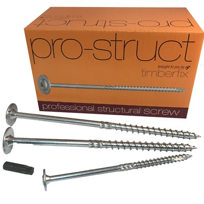 PROSTRUCT TIMBERFIX STRUKTUR TORX HOLZ HOLZSCHRAUBEN SCHEIBENKOPF SPAX WIROX