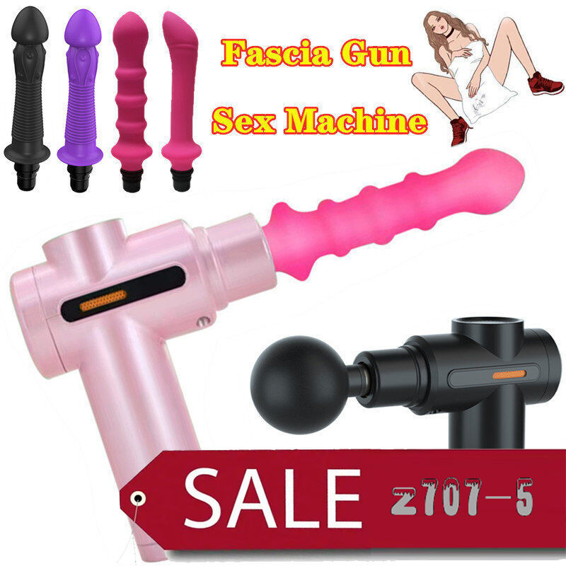 dildo für massagepistole Innovative Massagepistole mit Dildo-Aufsatz für Frauen 2-in-1-Design zur  Muskelentspannung und Intimstimulation Faszienpistole