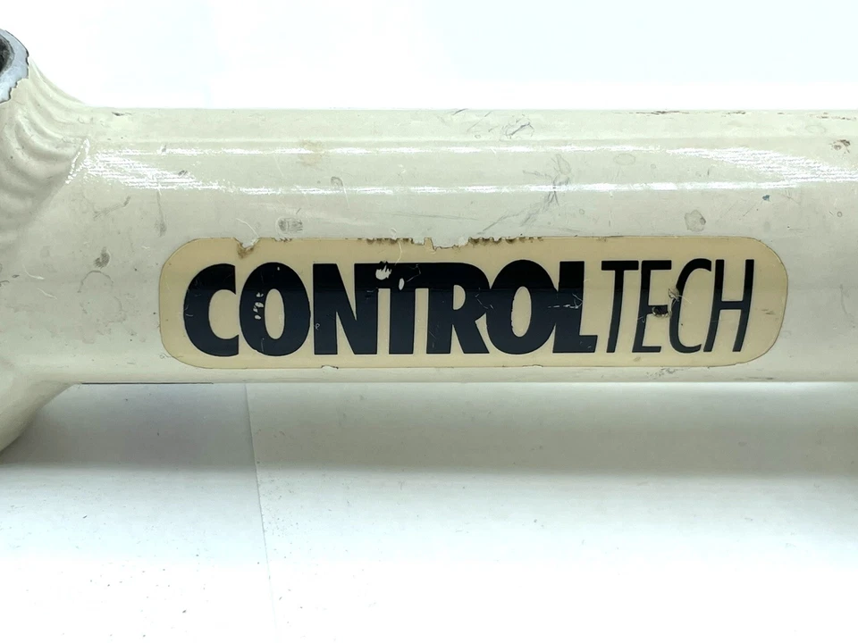 Control Tech White 1-1/8” Threadless Alloy Made in USA 25.4 Clamp 130mm Vintage - Image 4 of 4