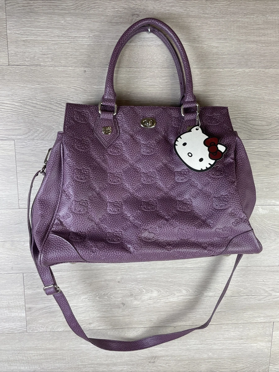 Fashion LV With Hello Kitty Crafting leather fabric Bag leather