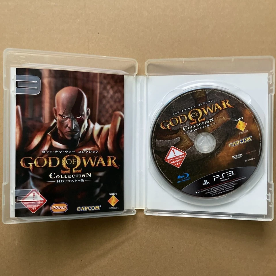 Lot 2 God of War Collection & Chains of Olympus & Ghost of Sparta HD PS3 Japan - Image 3 of 4