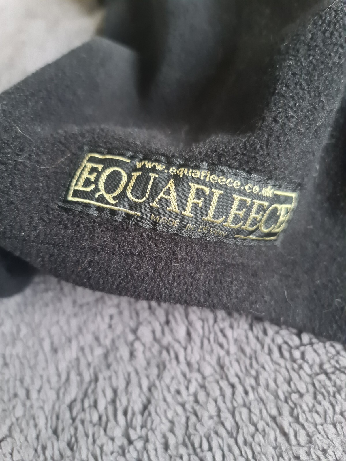 Black Equafleece Polartec Dog Fleece Suit Size 18 20 Slim eBay