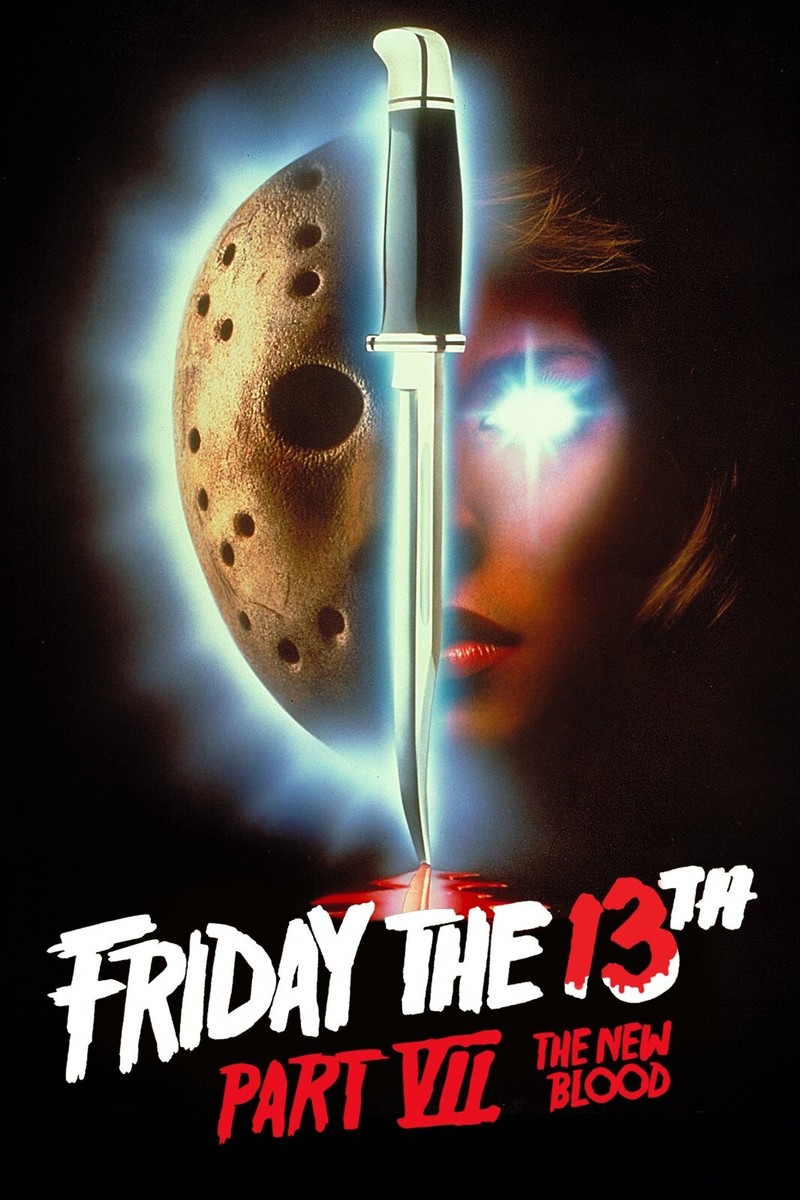 1988 Friday The 13th Part 7 New Blood Movie Poster 11X17