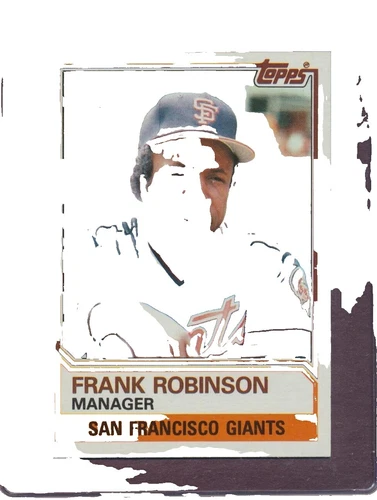 Topps Rookie Frank Robinson Baseball Trading Cards