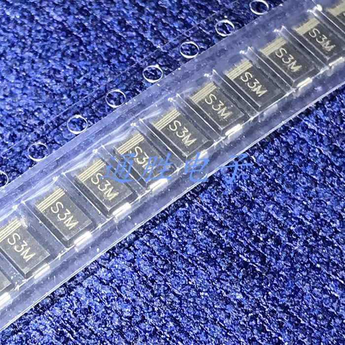50pcs S3M SMA 1N5408 DO-214AC Rectifier Diode - Bild 1 von 1