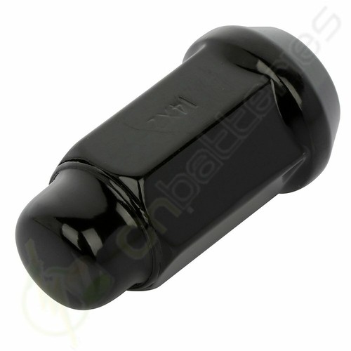 24 Pieces Black M14x2 Lug Nuts 1.72'' Tall Fits Lincoln Navigator 2003-12 & 2014 - Picture 2 of 6