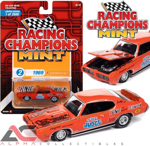 RACING CHAMPIONS RCSP029A 1:64 1969 PONTIAC GTO (ORANGE) THE JUDGE