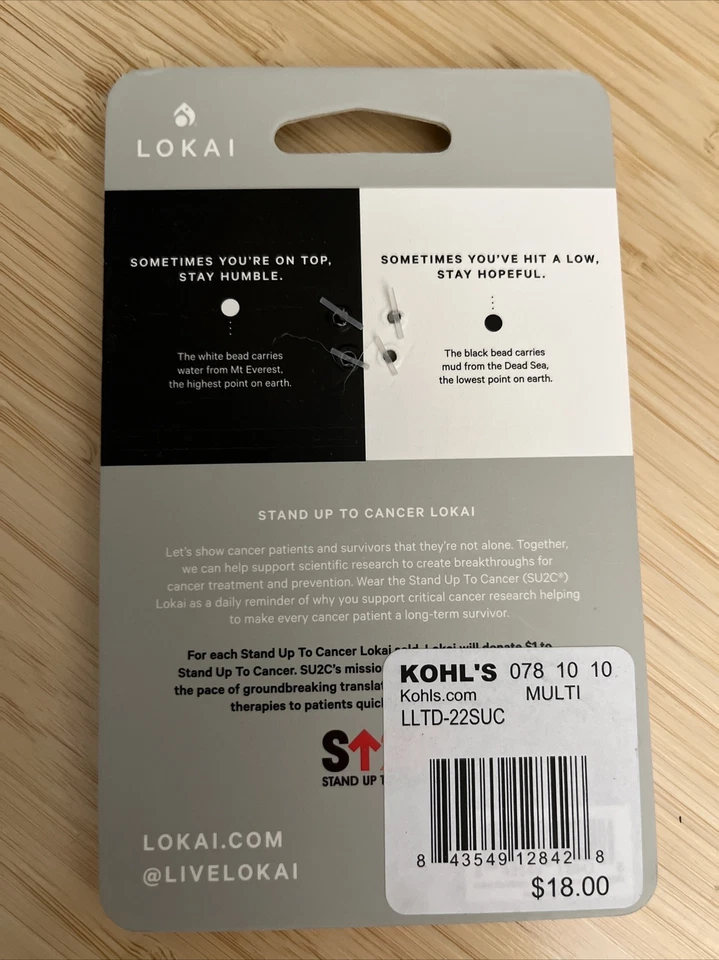 PULSERA LOKAI ELIGE (1) CÁNCER***AGUA DE MT. EVEREST MUD FROM THE DEAD SEA Foto 3 de 4