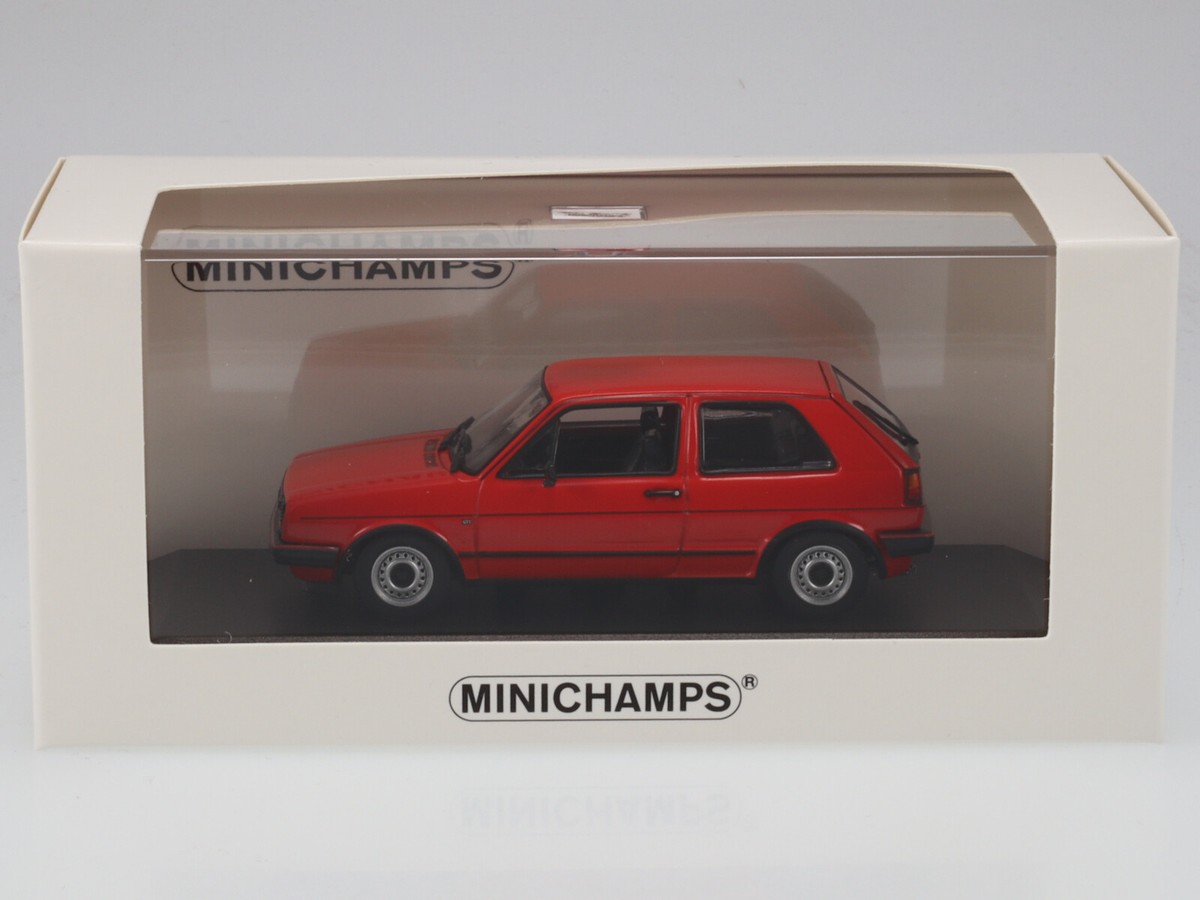 Voiture miniature - MINICHAMPS - VW GOLF 2 GTI 1985 RED - Rouge - Edition  limitée - Cdiscount Jeux - Jouets