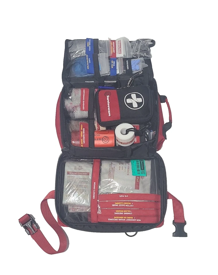 Surviveware FAK002 Travel First Aid Kit - Red - Image 3 of 4