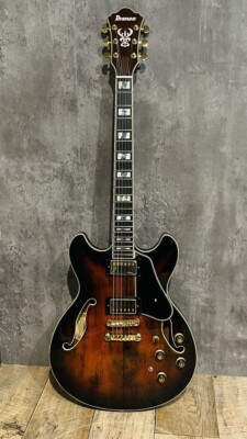 Ibanez Electric Guitar Semi Acoustic AS113B-TBC Tobacco Brown From