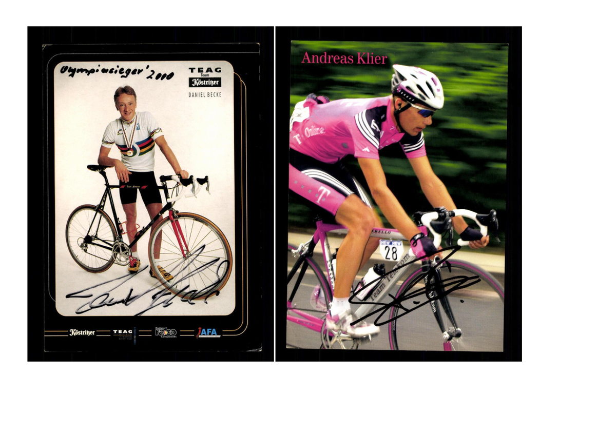 AUTOGRAMM - HANS Joachim Hartnick (Radsport) EUR 7,95 - DE