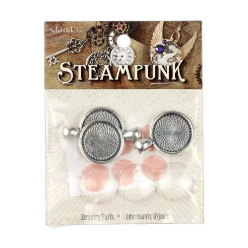 Glass Steampunk Fashion Pendants