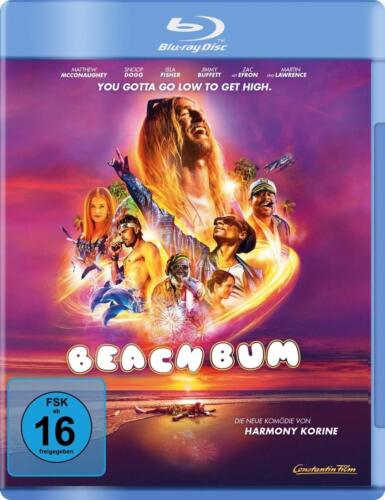 Beach Bum [Blu-ray] (Blu-ray) Fisher Isla Hill Jonah Lawrence Martin Dogg Snoop - Picture 1 of 4