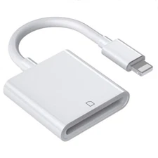 SD Card Adapter Camera Reader for iPad iPhone 6 6S 7 8 Plus 11 12 Pro X Xs Max