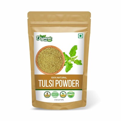 Organisches Zing Tulsi Pulver Rein & Natürlich Lebensmittelqualität Holy Basil  