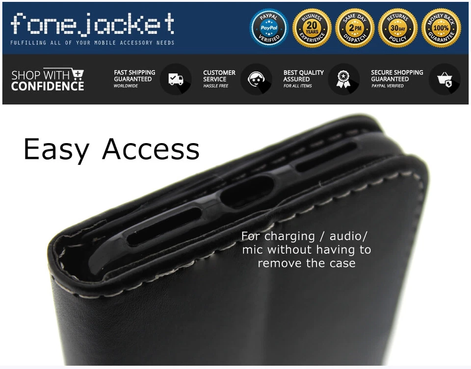 For Samsung Galaxy Note Models Phone Case Cover Wallet Slots PU Leather Gel - Image 4 of 4