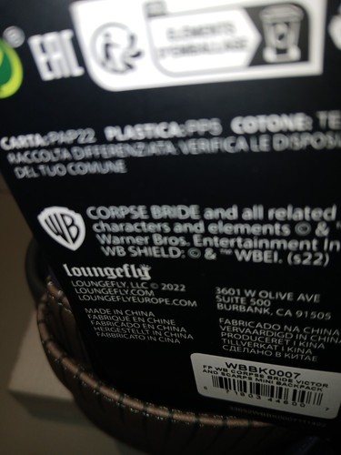 Loungefly Tim Burton's Corpse Bride Mini Back Pack Victor and Scrap New With Tag - Picture 7 of 11