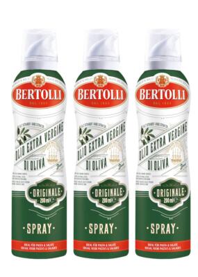 Bertolli Extra Vergine Originale Olio di Oliva Olivenöl Spray 3 x 200ml
