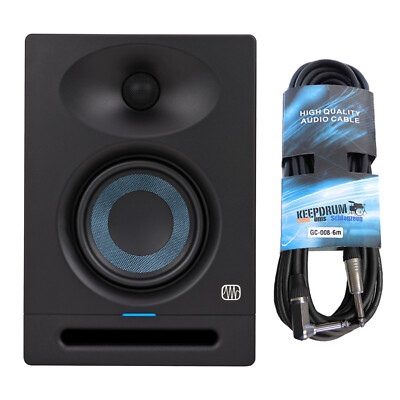 Presonus Eris Studio 4 Aktive Monitor-Box Lautsprecher + keepdrum Klinkenkabel