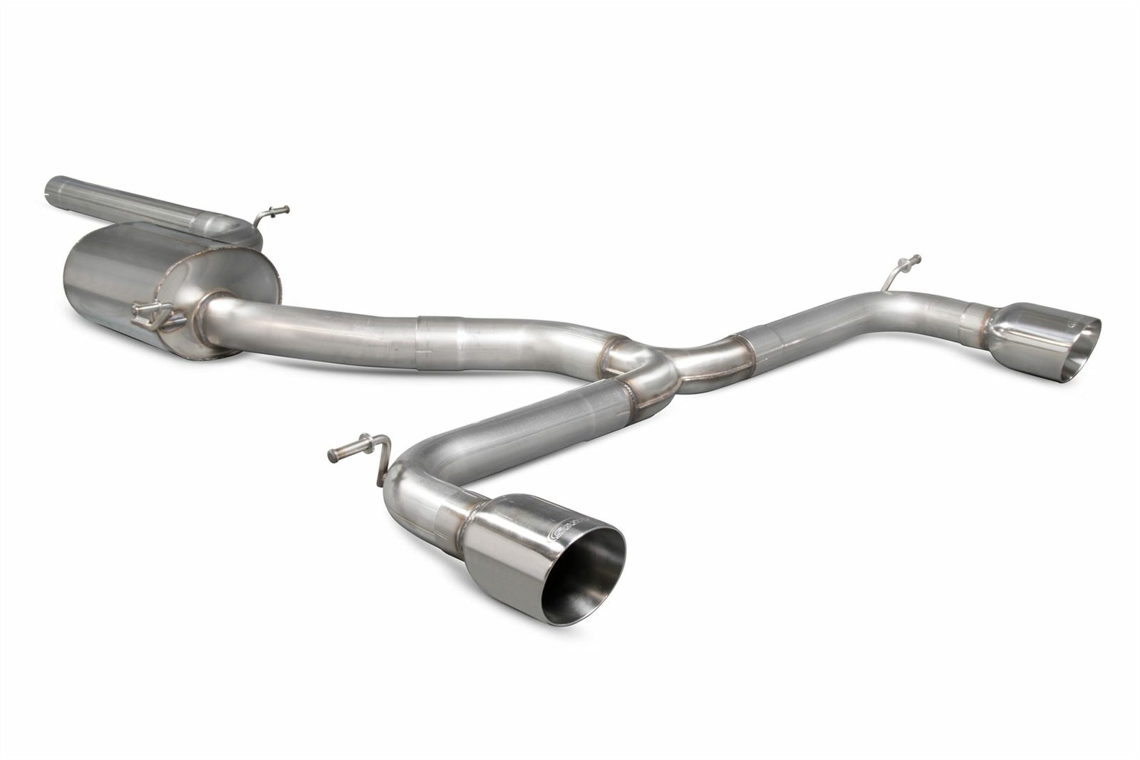 Scorpion Exhaust Non-Res Cat-Back Volkswagen Golf MK7.5 GTI Non-GPF Model 17-18