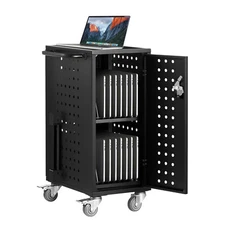 Uimoso Charging Cart Mobile Locking Storage16 Devices for Laptop & Tablet