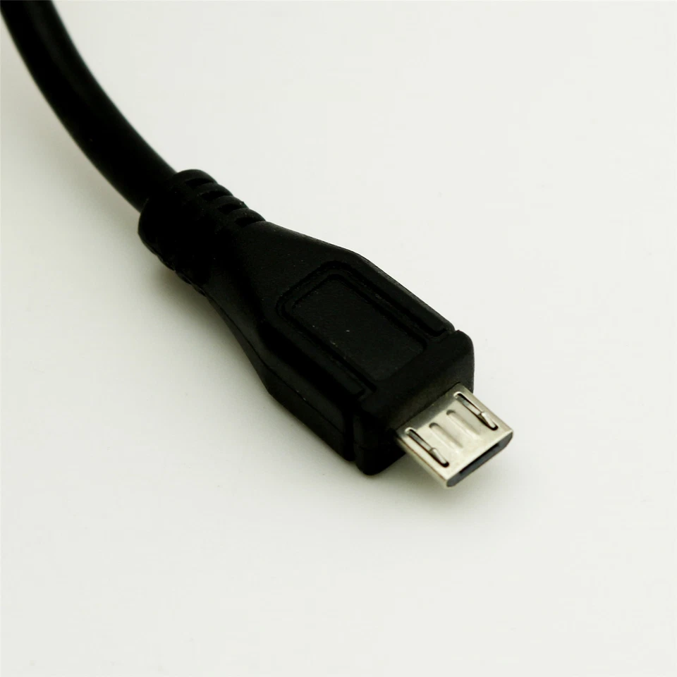 USB 2.0 Mini B 5-Pin Female to Micro Male Data Charger Converter Adapter Cable - Image 3 of 4