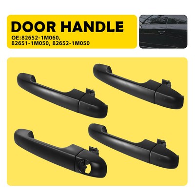 4pcs Left+Righ Outside Door Handle For 2012-13 Forte Koup SX Luxury Front&Rear E