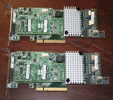 LSI MegaRAID 9266-8i, 8-Port SATA/SAS Raid Controller Card (Lot of 2)
