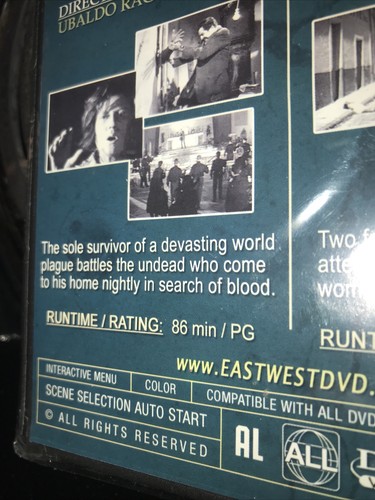 Double Feature DVD: (1) Last Man On Earth (2) Last Woman On Earth: NEW; SEALED - Picture 6 of 8