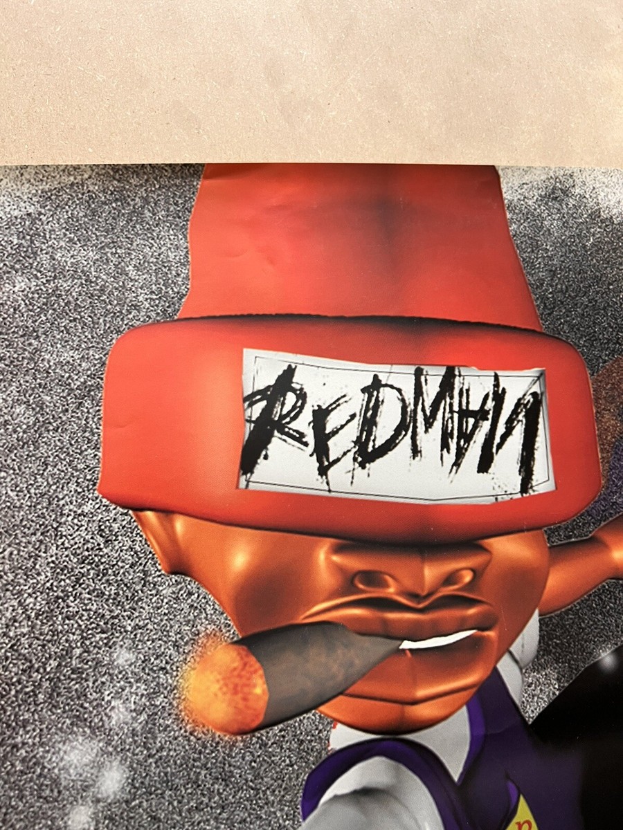 Redman Poster Def Jam 2000 ￼ Rocks On Live Sno-Core￼ 1999 24” X