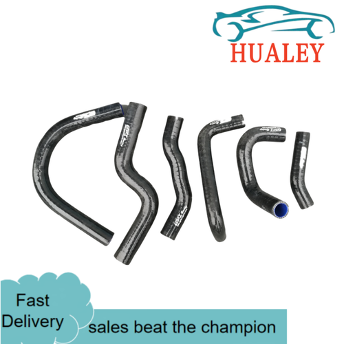Silicone radiator Black hose kit for HONDA RVF400 NC35 or NC30 VFR400 ...