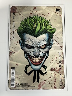 THE JOKER #3 NEAR MINT 2021 FINCH VARIANT DC COMICS b-379