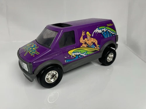 VINTAGE 1992 HASBRO TONKA TIDE RIDER SURFER VAN RARE PURPLE