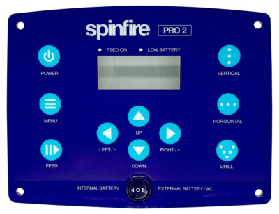 Spinfire Pro 2 Tennis Ball Machine Control Panel | eBay