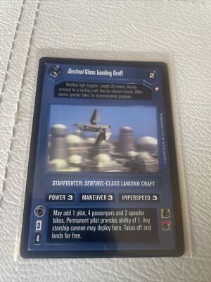 SWCCG: Sentinel-Class Landing Craft Special Edition Star Wars CCG Dec