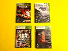Microsoft Xbox 360 Games cases w / original manuals lot of 4