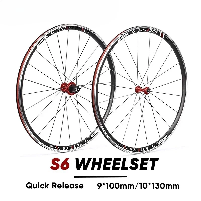 Ruote da ciclismo Set di ruote for bici da strada 700c Freno C