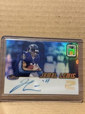 2001 Topps Finest Jamal Lewis Autograph Ravens
