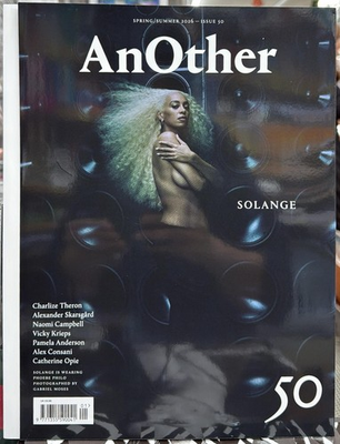 #ad #ad ANOTHER MAGAZINE ISSUE 50 SLEING SUMMER 2026 SOLANGE KNOWLES Brand New $35.99