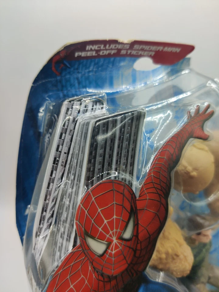 Figura Hasbro Spider-Man 3 Punch Attack Sandman Smashing Sand 2007 Foto 2 de 4