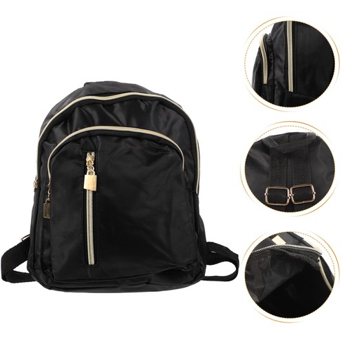 Zaino Nylon Impermeabile Donna Donna Borsa a Tracolla per - Foto 8 di 12