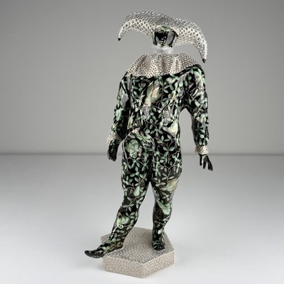 Herend Carnival Man Figurine ZOVA Limited 30/100 Imre Schrammel Handpainted 14''