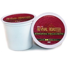 Coffee Pods   96 Count, Ethiopian Yirgacheffe Light Roast Coffee Single Ser...
