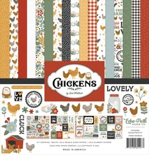 Echo Park Collection Kit 12"X12"-Chickens